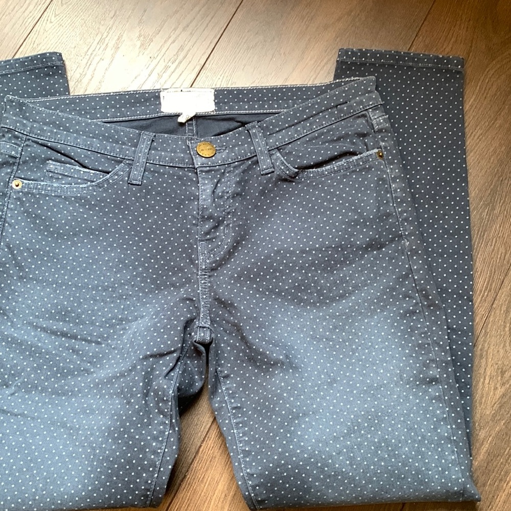 CURRENT ELLIOTT polka dot jeans